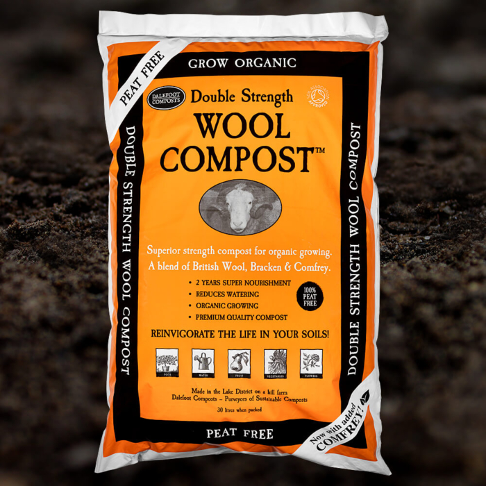 Dalefoot Wool Compost - Double Strength