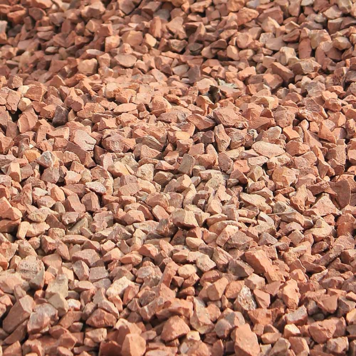 Red Granite Chippings - 20Mm