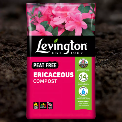 Levington Peat Free Ericaceous Compost - 50 Litre
