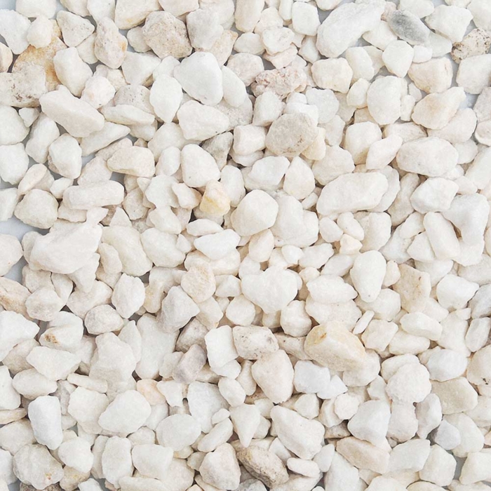 Meadow View Arctic White Chippings 10Mm - Wet