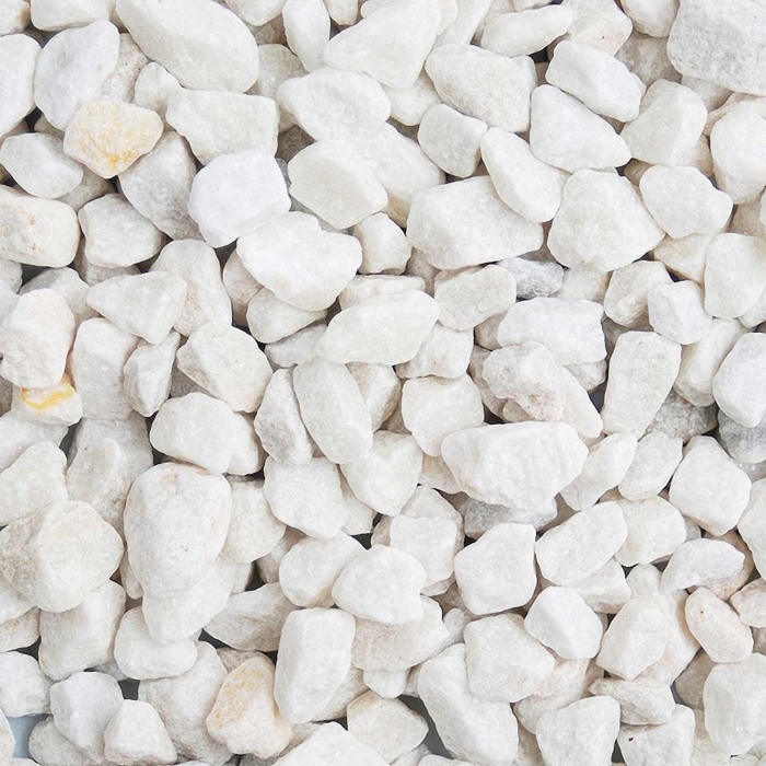 Meadow View Artic White Chippings 20Mm - Dry