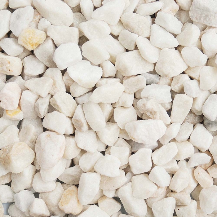 Meadow View Artic White Chippings 20Mm - Wet