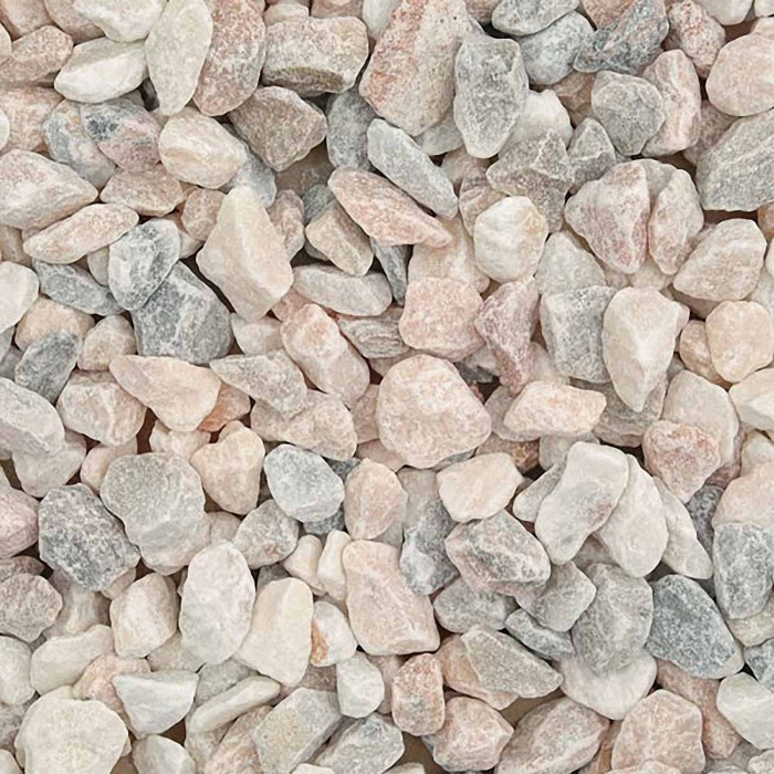 Meadow View Flamingo Chippings - 20Mm - Dry