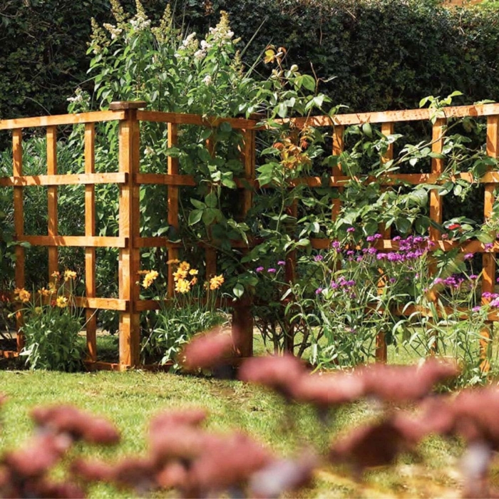 Rectangular Trellis Fence Panels 5