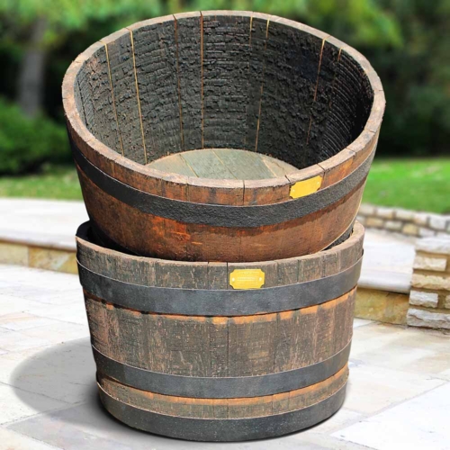 Ailsa 71cm Diameter Oak Whisky Barrel