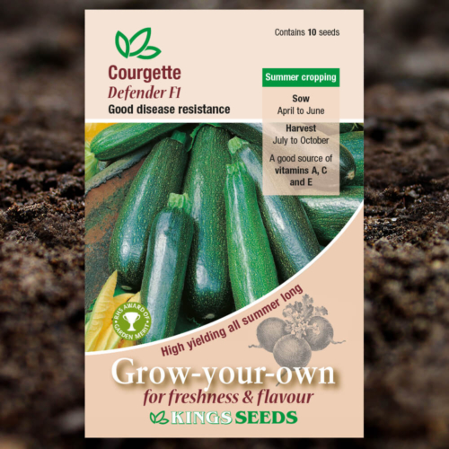 Vegetable Seeds - Courgette Defender F1
