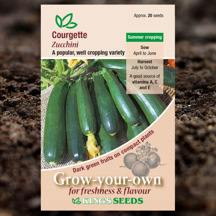 Vegetable Seeds - Courgette Zucchini