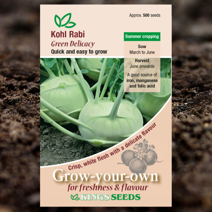 Vegetable Seeds - Kohl Rabi Green Delicacy