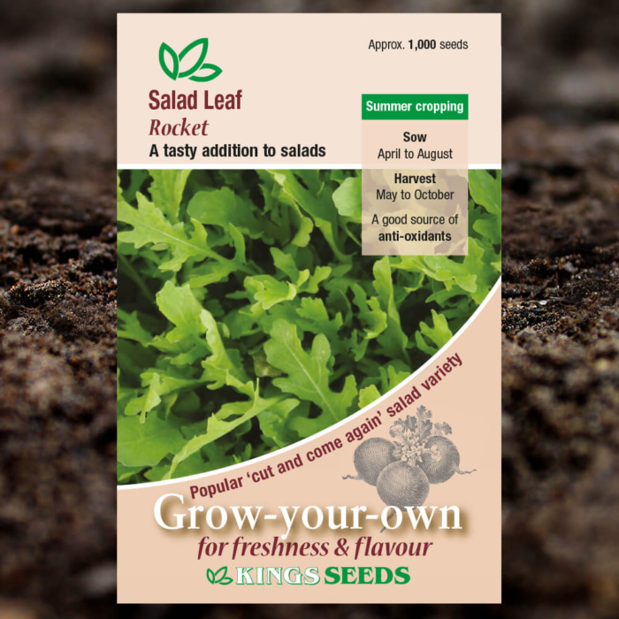 Salad Seeds - Leaf Rocket