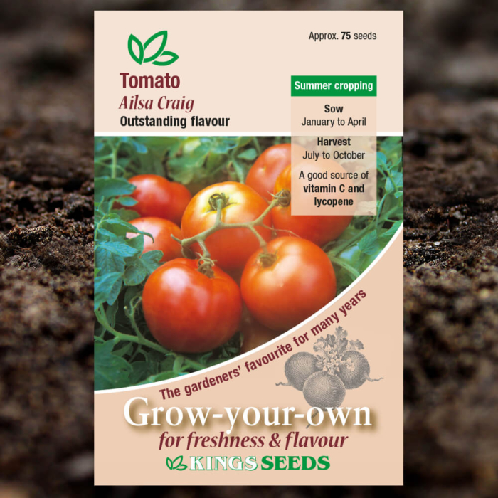 Fruit Seeds - Tomato Ailsa Craig