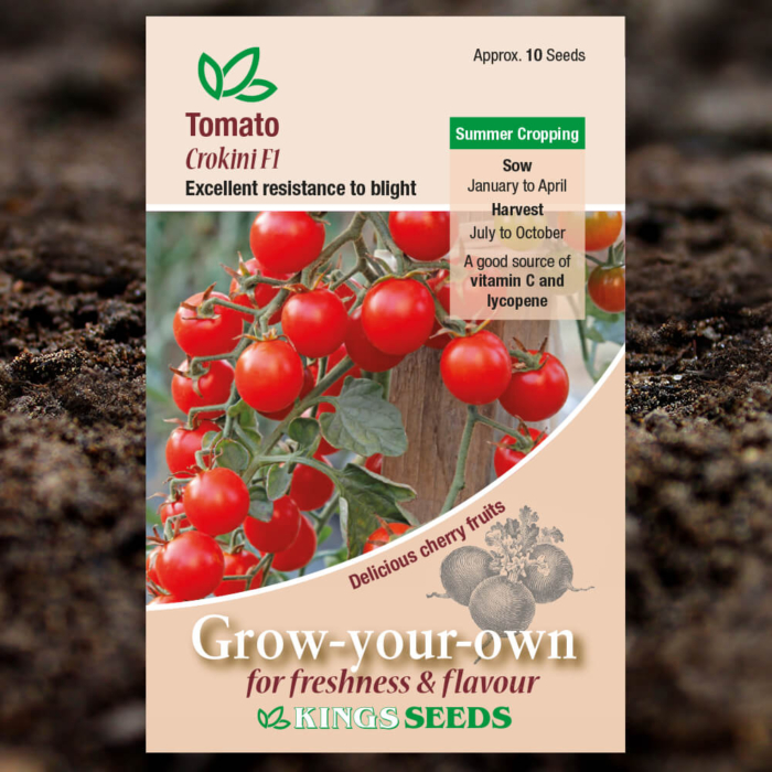 Fruit Seeds - Tomato Crokini F1