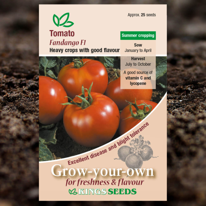 Fruit Seeds - Tomato Fandango F1