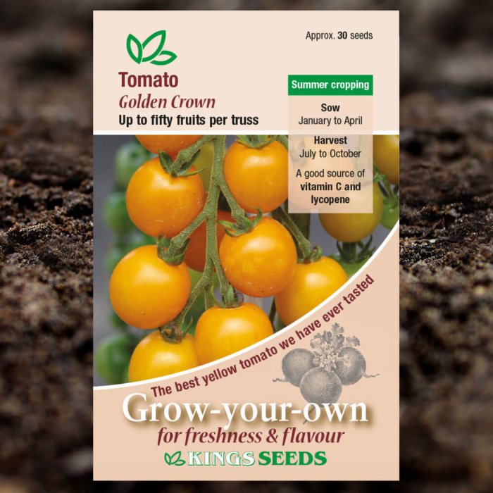 Fruit Seeds - Tomato Golden Crown