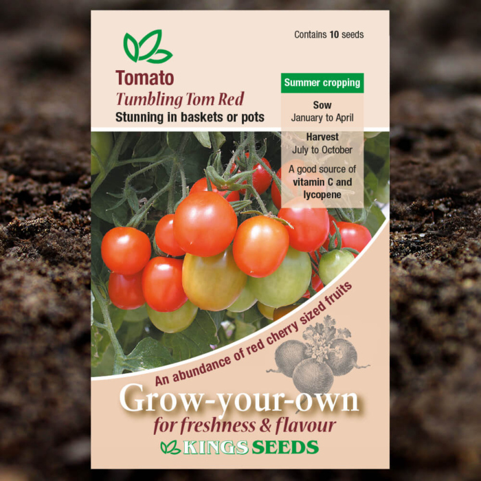 Fruit Seeds - Tomato Tumbling Tom Red