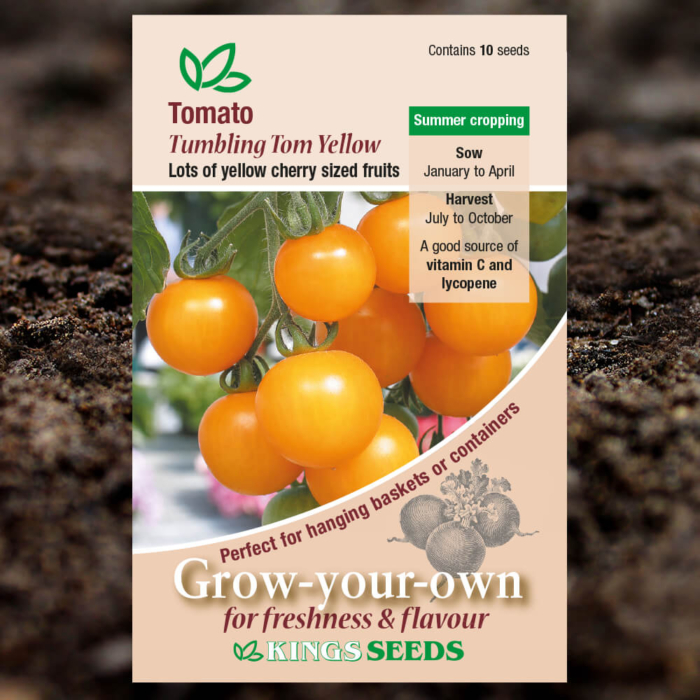 Fruit Seeds - Tomato Tumbling Tom Yellow