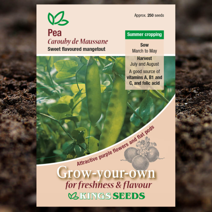 Vegetable Seeds - Pea Carouby De Maussane