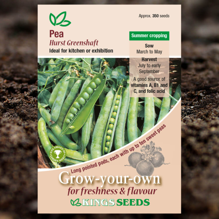 Vegetable Seeds - Pea Hurst Greenshaft