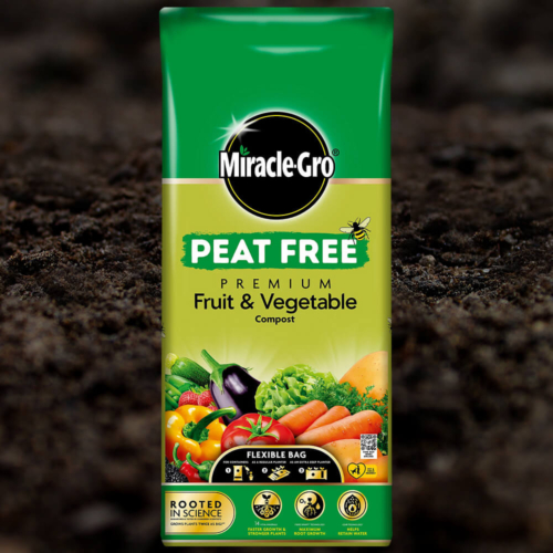 Miracle-Gro Peat Free Premium Fruit And Vegetable Grow Bag - 42 Litre